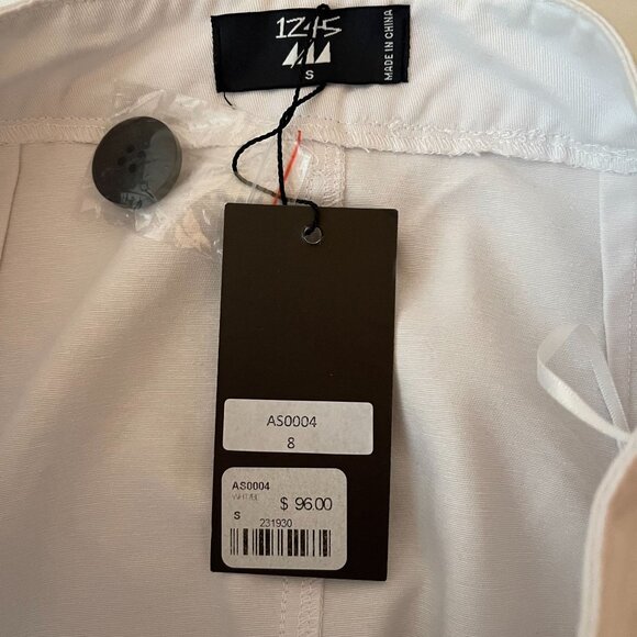 1Z45 Denim Mini Skirt‎ White S - Picture 3 of 3